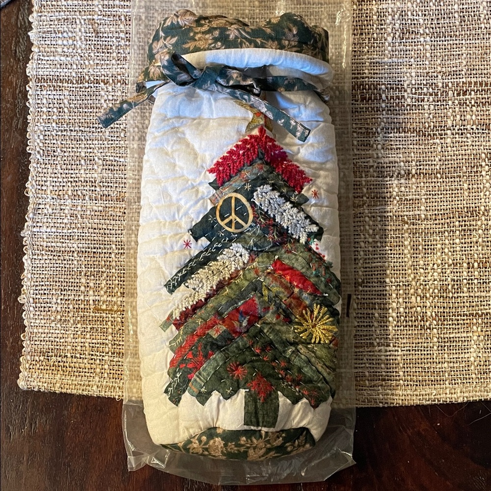 Pottery Barn Winter Dreams Wine Bag
